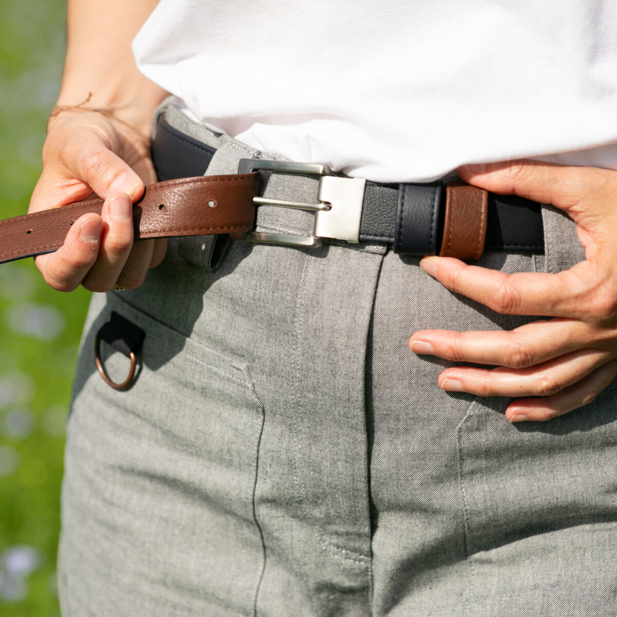 Wendegürtel Glattleder