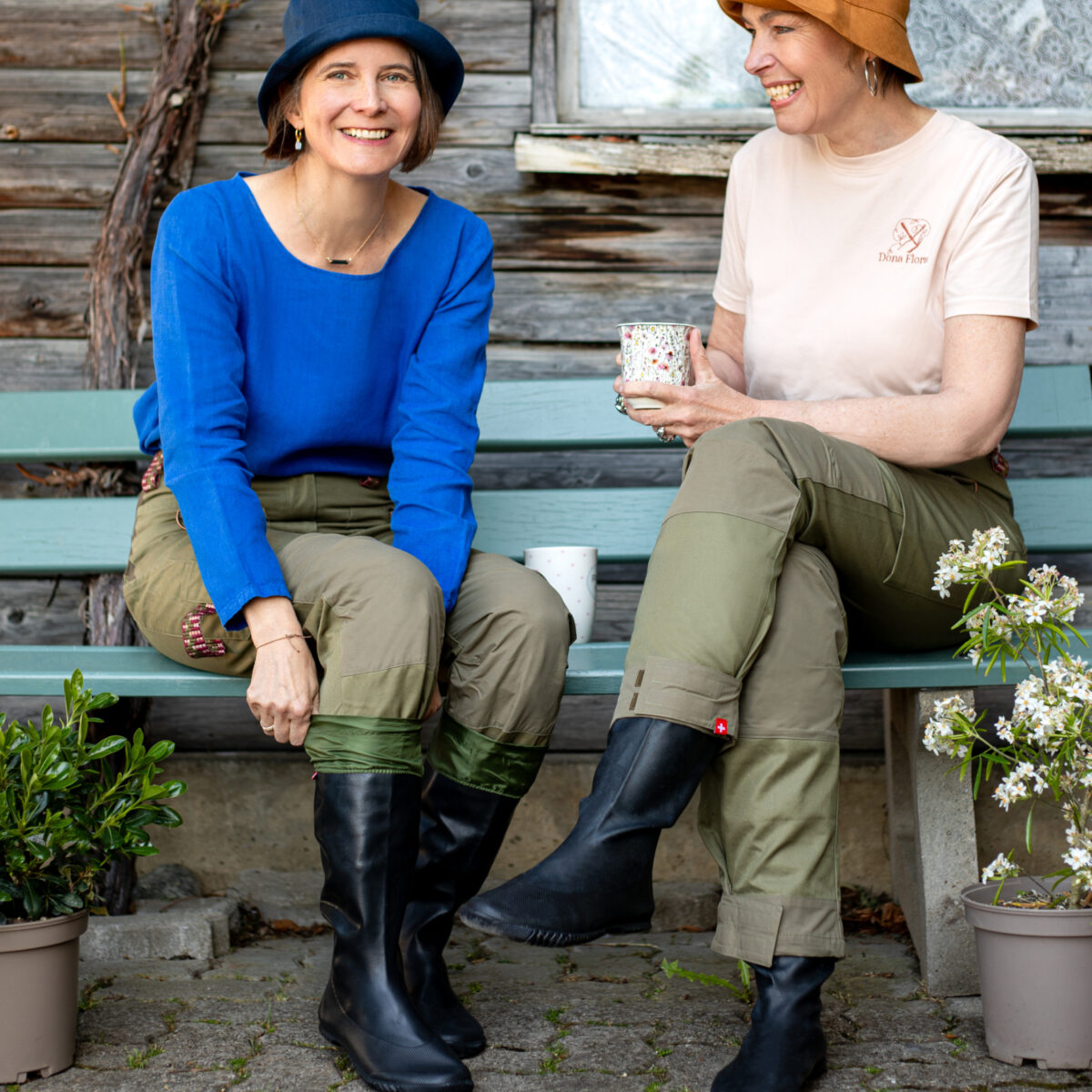 Gummistiefel faltbar, aus Naturkautschuk